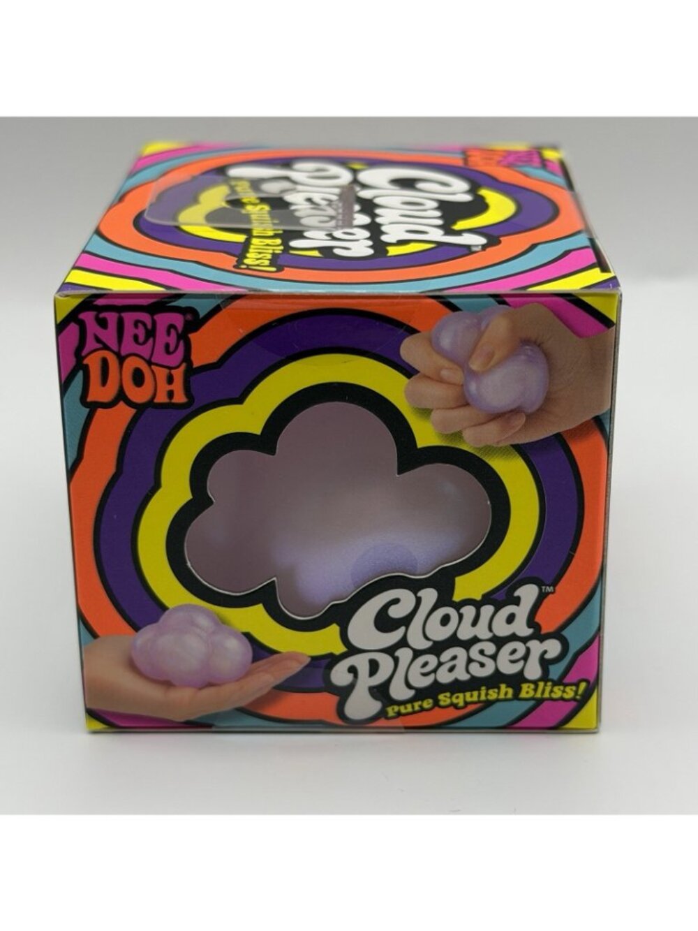 2 Schylling Nee Doh Cloud Pleaser Soft Doh Squish Squeeze Toys 26040NAB - Picture 3 of 7